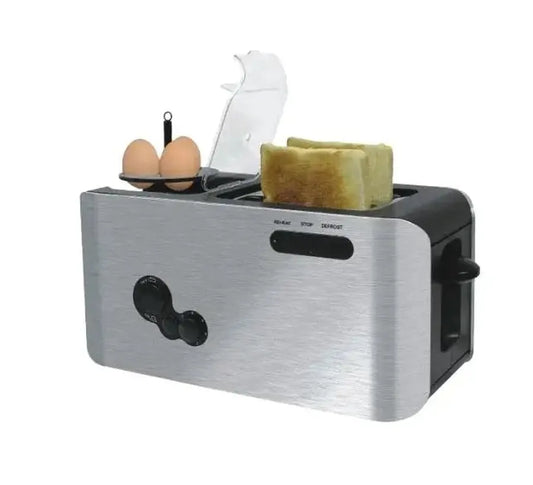 KTX-452691 2-in-1 Breakfast Set with Toaster and Cooking Surface