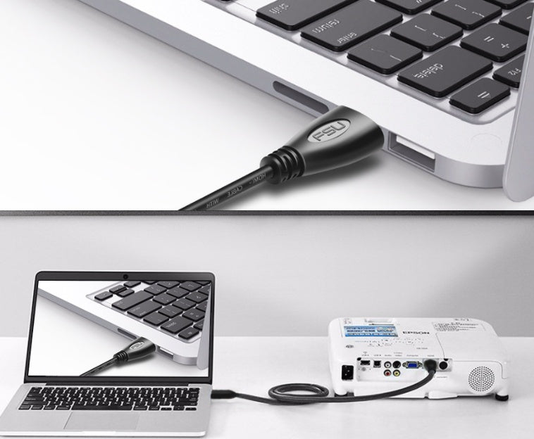 KTX-060563 HDMI HD 1.4V Cable for Computers and TVs - Flexible Lengths from 0.5m to 20m, Oxygen-Free Copper Material