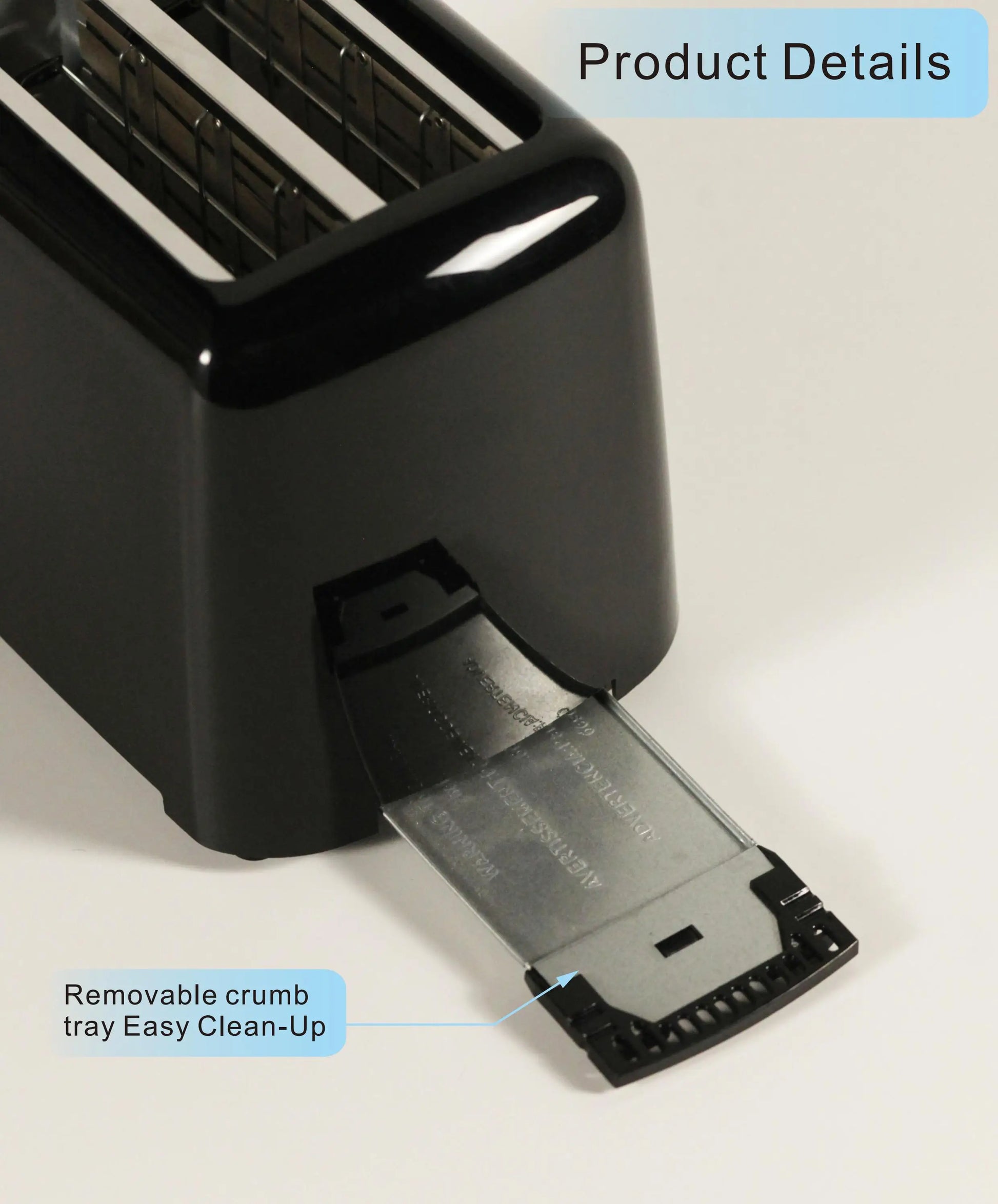 KTX-501267 750W 2-Slice Electronic Toaster for Quick and Even Toasting of Bread