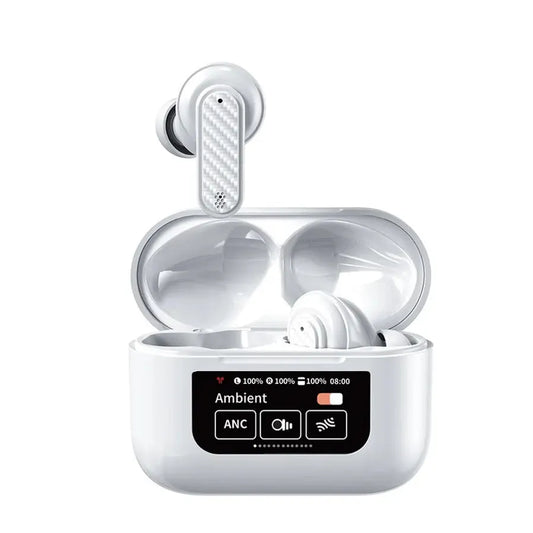 KTX-657619 Bluetooth V5.3 Wireless In-Ear Sports Headphones with LED Battery Indicator and LCD Display