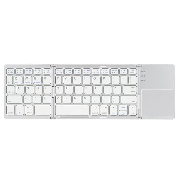 KTX-336211 Compact Wireless Bluetooth Folding Mini Keyboard for Tablets and Smartphones
