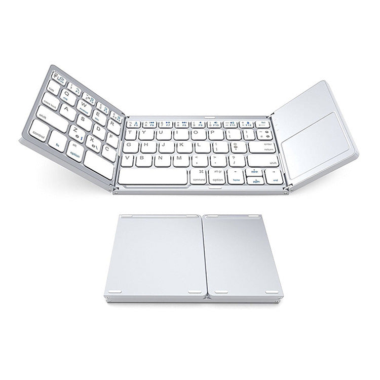 KTX-336211 Compact Wireless Bluetooth Folding Mini Keyboard for Tablets and Smartphones