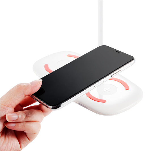 KTX-300947 USB Smart Night Light with Wireless Charging, 8 Warm Color Lamp Beads, ABS & Silicone, 3.5W Speaker