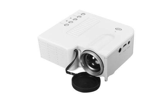 KTX-422163 Mini LED Projector UC28B - 50 Lumens, 320x180 Resolution, Compact and Portable with USB and TF Card Support