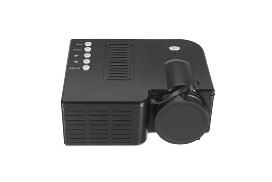 KTX-422163 Mini LED Projector UC28B - 50 Lumens, 320x180 Resolution, Compact and Portable with USB and TF Card Support