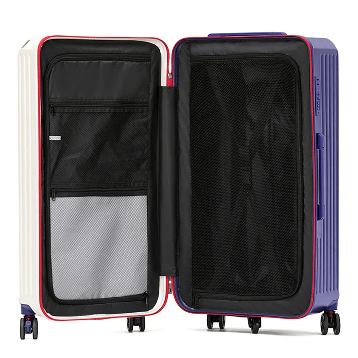 KTX-586707 Large Capacity Luggage Suitcase with USB Charging Port for Travel Convenience