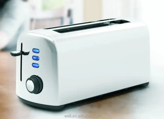 KTX-009747 4-Slice Long Slot Toaster in Brushed Stainless Steel