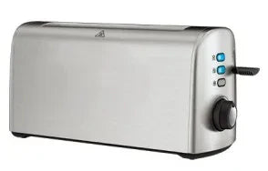 KTX-009747 4-Slice Long Slot Toaster in Brushed Stainless Steel