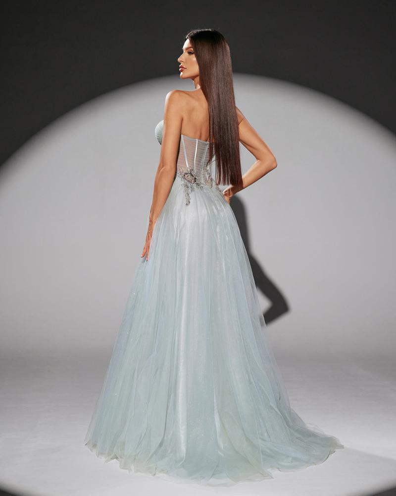 KTX-977939 Elegant Green Dress for Women - Model EZ25219