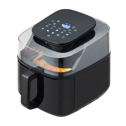 KTX-220691 Digital Control Electric Air Fryer with 5L Capacity and LCD Display