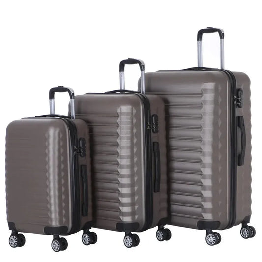 KTX-896275 Luggage Set with Beauty Case – 12/20/24/28 Inch Suitcases and Trolley System