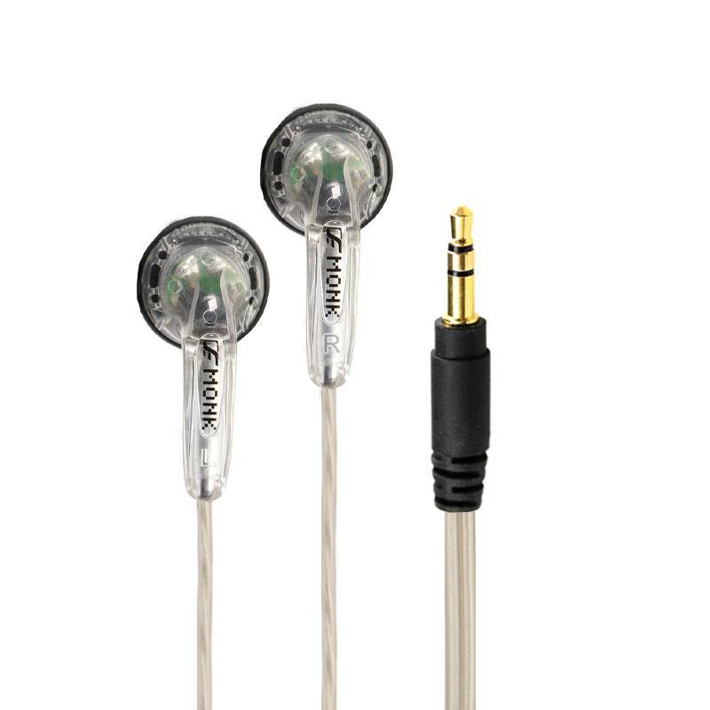 KTX-327507 Flat Head Wired Earphones with 3.5mm Plug - HiFi Sound, 1.2m Cable, Compatible with Android, iOS, and Windows Devices
