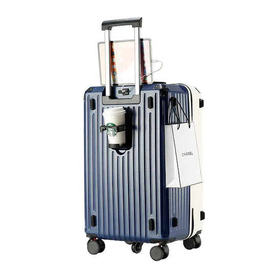 KTX-883923 Stylish Travel Suitcase Set with Trolley and Wheels for Girls