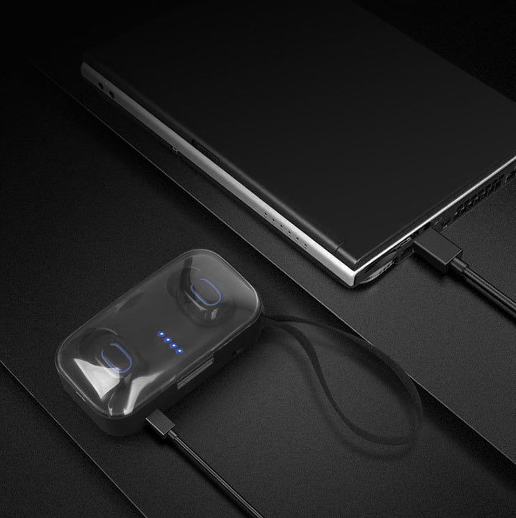 KTX-096979 Wireless Bluetooth Headset TI8S with Mini TWS Design and Binaural Calling - Bluetooth 5.0 Technology