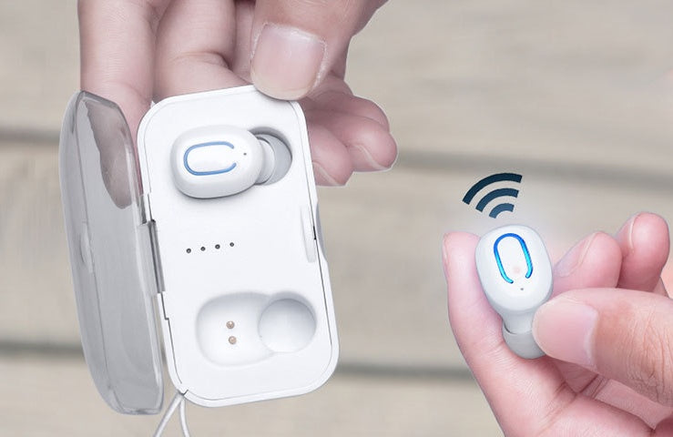 KTX-096979 Wireless Bluetooth Headset TI8S with Mini TWS Design and Binaural Calling - Bluetooth 5.0 Technology
