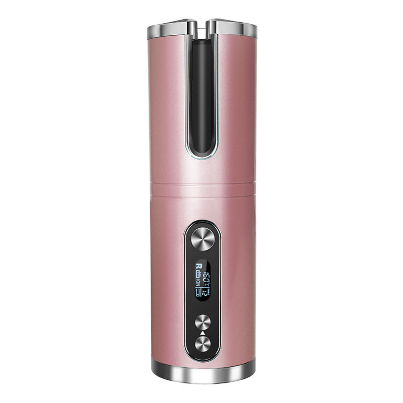 JMT-864714 Wireless Automatic Curling Iron with Tourmaline Ceramic, Adjustable Temperature, Suitable for Wet and Dry Hair