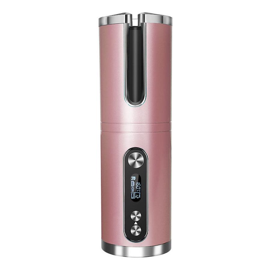 JMT-864714 Wireless Automatic Curling Iron with Tourmaline Ceramic, Adjustable Temperature, Suitable for Wet and Dry Hair