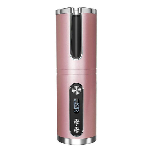 JMT-864714 Wireless Automatic Curling Iron with Tourmaline Ceramic, Adjustable Temperature, Suitable for Wet and Dry Hair