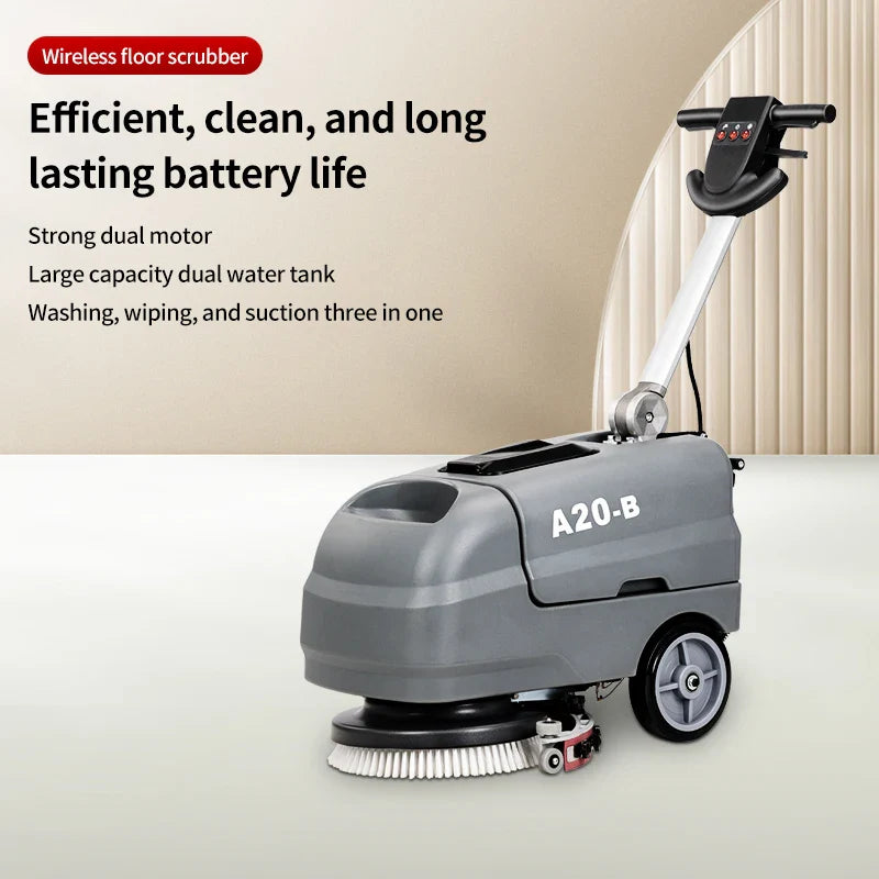 KTX-208339 A20B Hand-Pushed Integrated Floor Scrubber and Carpet Cleaning Machine