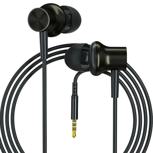 KTX-688979 In-Ear Wired Earphones with Microphone and 3.5mm Jack for Smartphones and Gaming