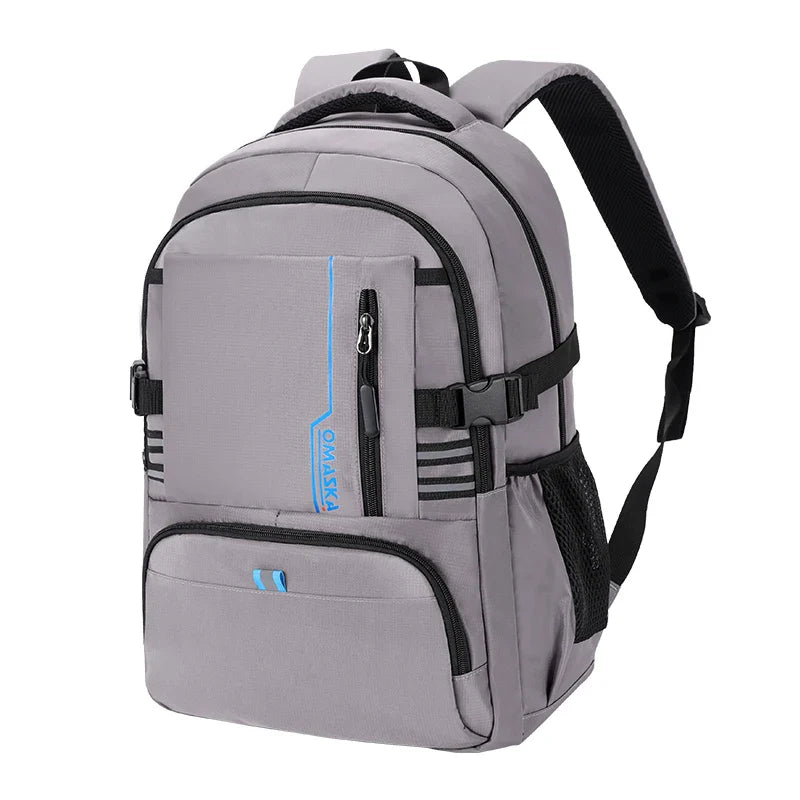 KTX-458771 Large Capacity Waterproof 17-Inch Casual Laptop Backpack for Men and Students