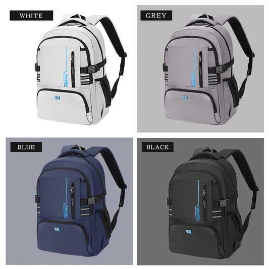 KTX-458771 Large Capacity Waterproof 17-Inch Casual Laptop Backpack for Men and Students