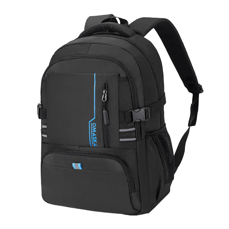 KTX-458771 Large Capacity Waterproof 17-Inch Casual Laptop Backpack for Men and Students