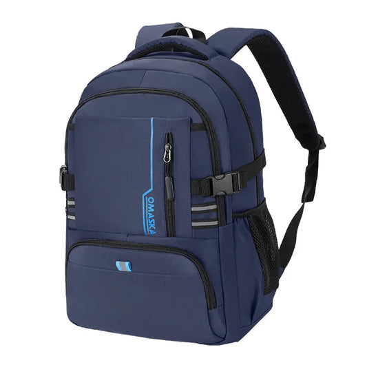 KTX-458771 Large Capacity Waterproof 17-Inch Casual Laptop Backpack for Men and Students