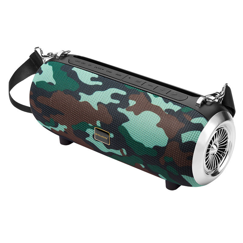 KTX-544979 TWS Mini Bluetooth Speaker with FM Radio, Portable Audio Device, Built-in Bluetooth, Supports U Disk and AUX Playback