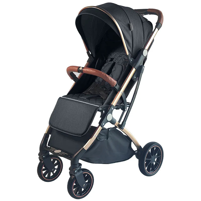 KTX-026003 Lightweight 3-in-1 Baby Stroller with Folding Design for Newborns - Travel Trolley Pushchair Pram
