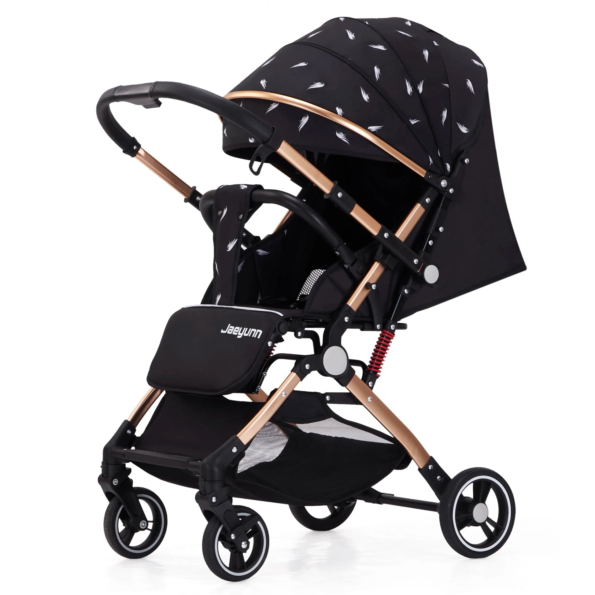 KTX-600019 Bi-Directional High Landscape Baby Stroller with Newborn Carriage and Four Wheels Travel System