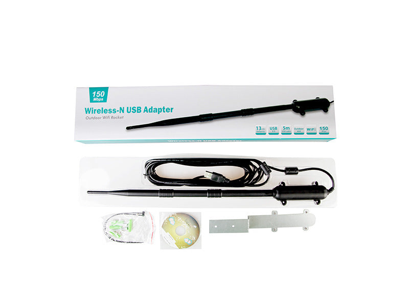 KTX-913683 High Power 9dBi Outdoor WiFi Antenna with 1500m Range, Waterproof Design, MIMO Support