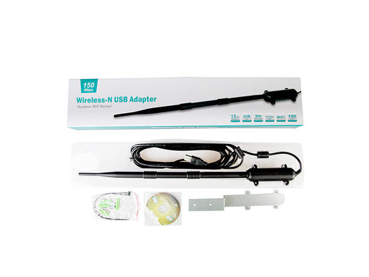 KTX-913683 High Power 9dBi Outdoor WiFi Antenna with 1500m Range, Waterproof Design, MIMO Support