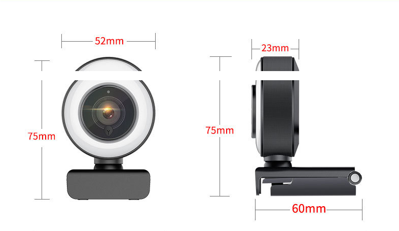 KTX-870547 1080P USB Autofocus Beauty Camera with Fill Light