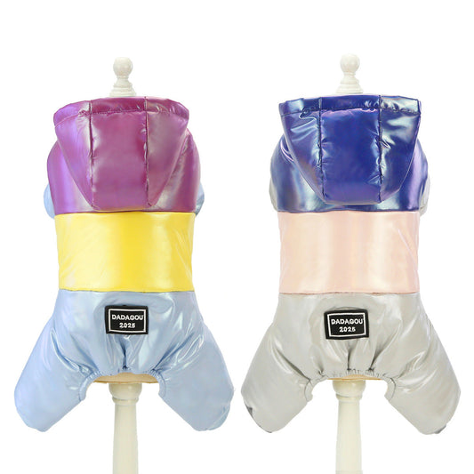 JMT-877706 Winter Casual Cotton Dog Clothes ¨C Available in Yellow & Pink, Sizes S to XXL