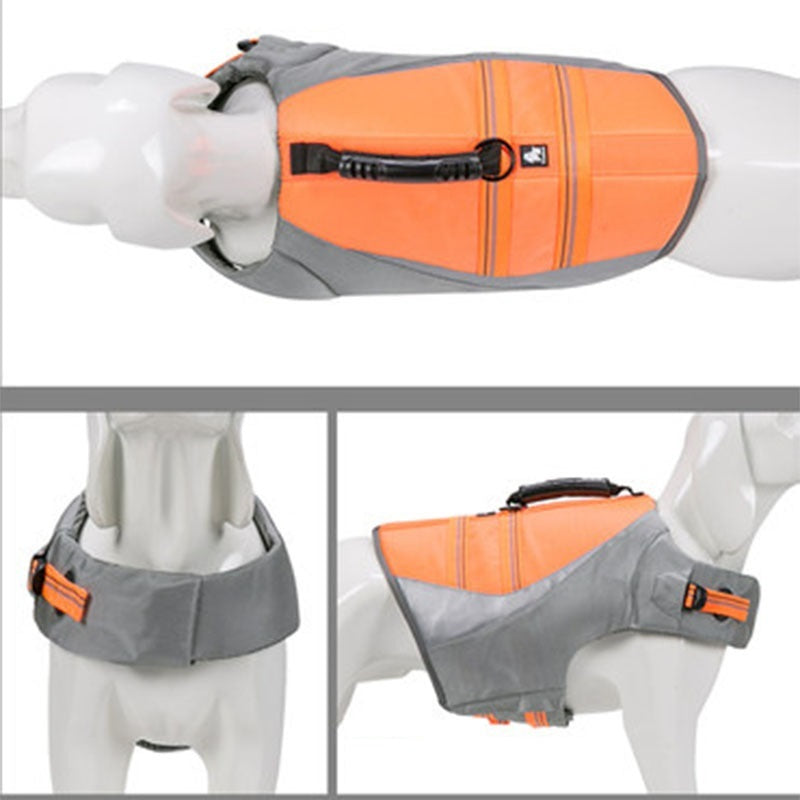 JMT-878858 Reflective Pet Dog Life Jacket for Swimming ¨C High-Density Oxford Cloth, Multiple Sizes Available