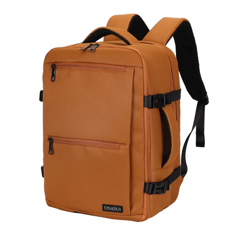 KTX-150355 Large Capacity Waterproof 17 Inch Nylon Laptop Backpack for Students