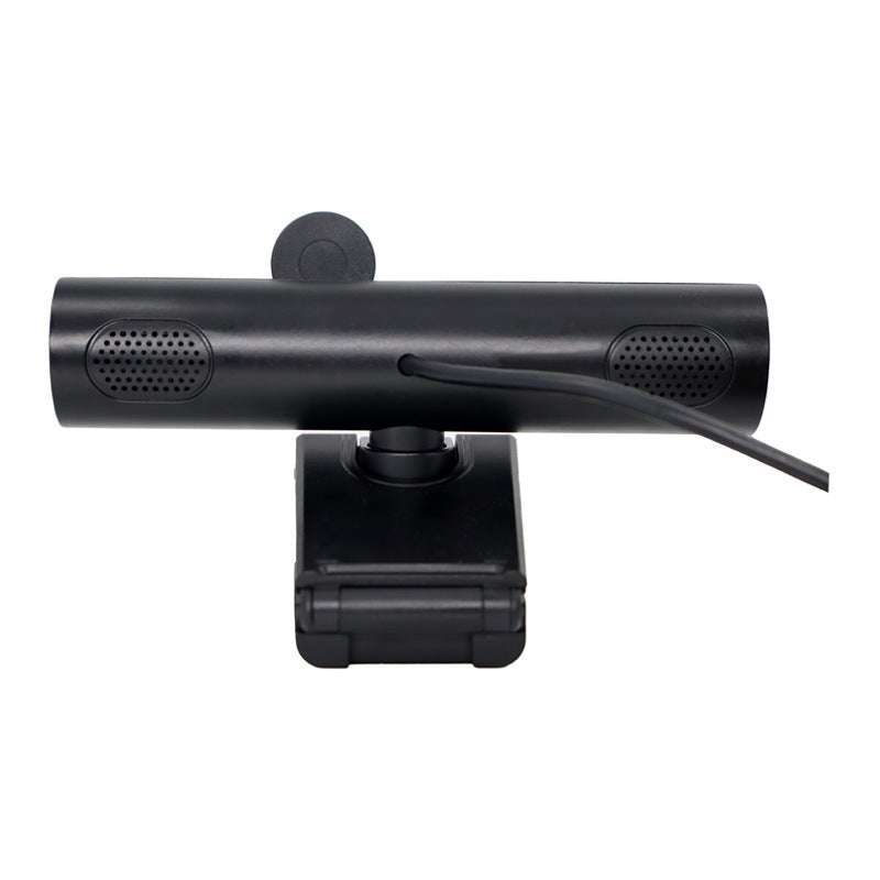 KTX-199187 Three-in-One HD USB Camera with Microphone and Speaker for Laptop and Desktop Live Streaming and Online Classes