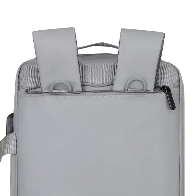 KTX-395539 Large Capacity USB Laptop Backpack - 17 Inch Nylon Sport Business Bag for Men