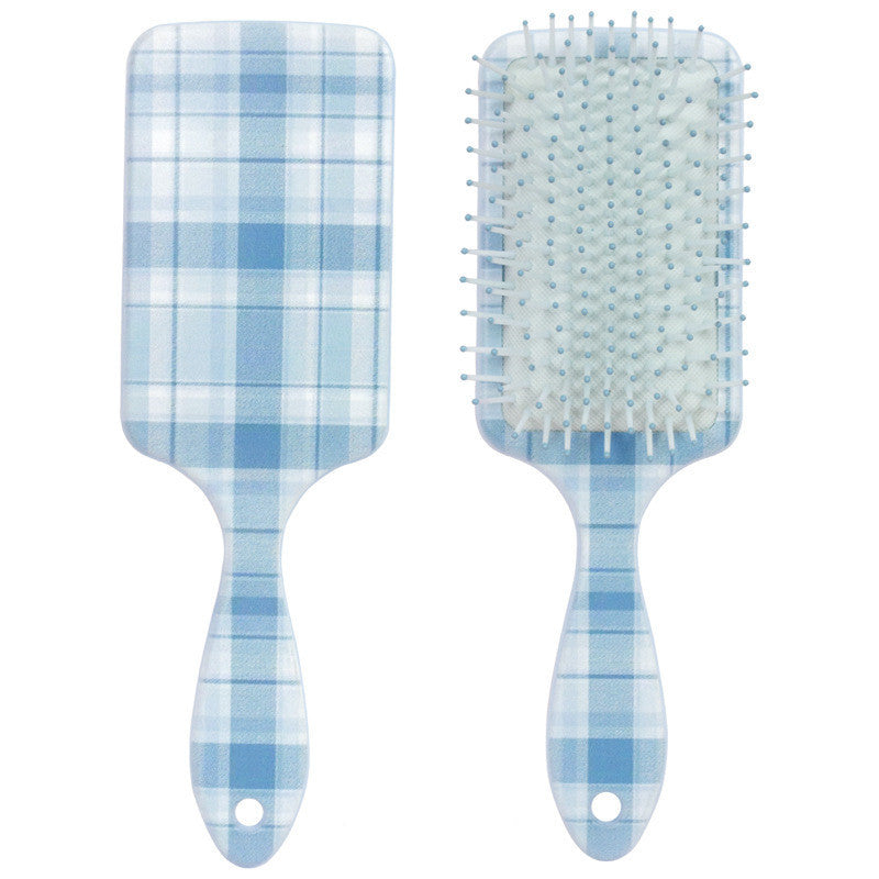 KTX-780051 Air Cushion Plastic Comb for Scalp Massage and Hair Smoothing - Various Colors Available