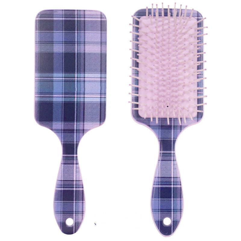 KTX-780051 Air Cushion Plastic Comb for Scalp Massage and Hair Smoothing - Various Colors Available