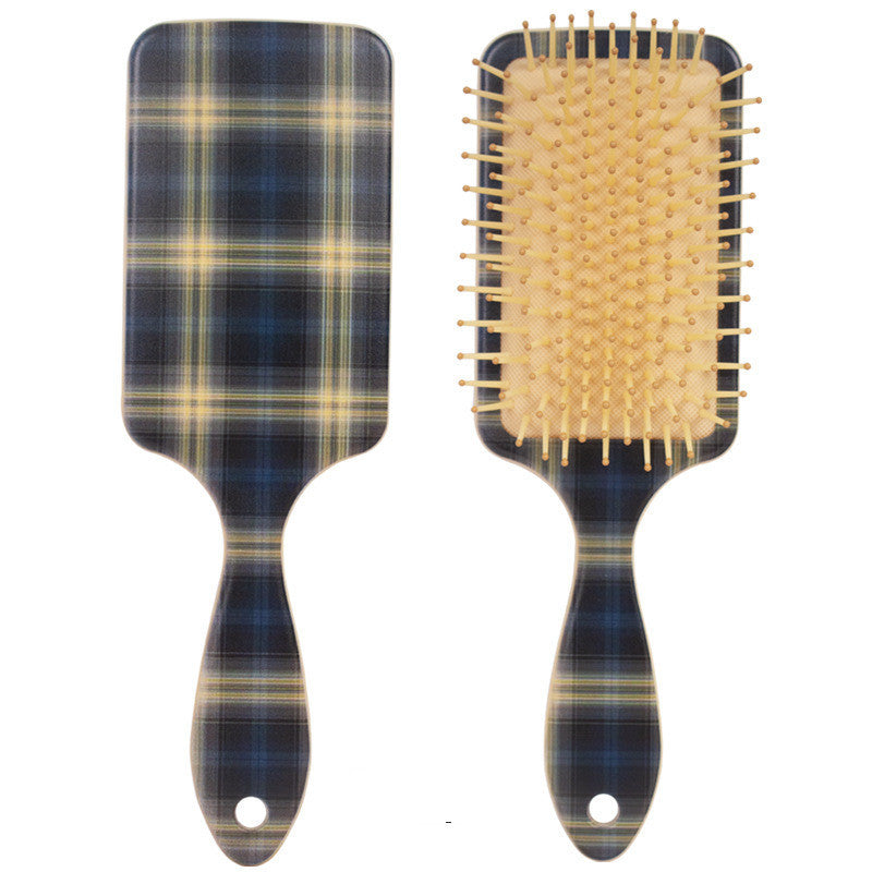 KTX-780051 Air Cushion Plastic Comb for Scalp Massage and Hair Smoothing - Various Colors Available