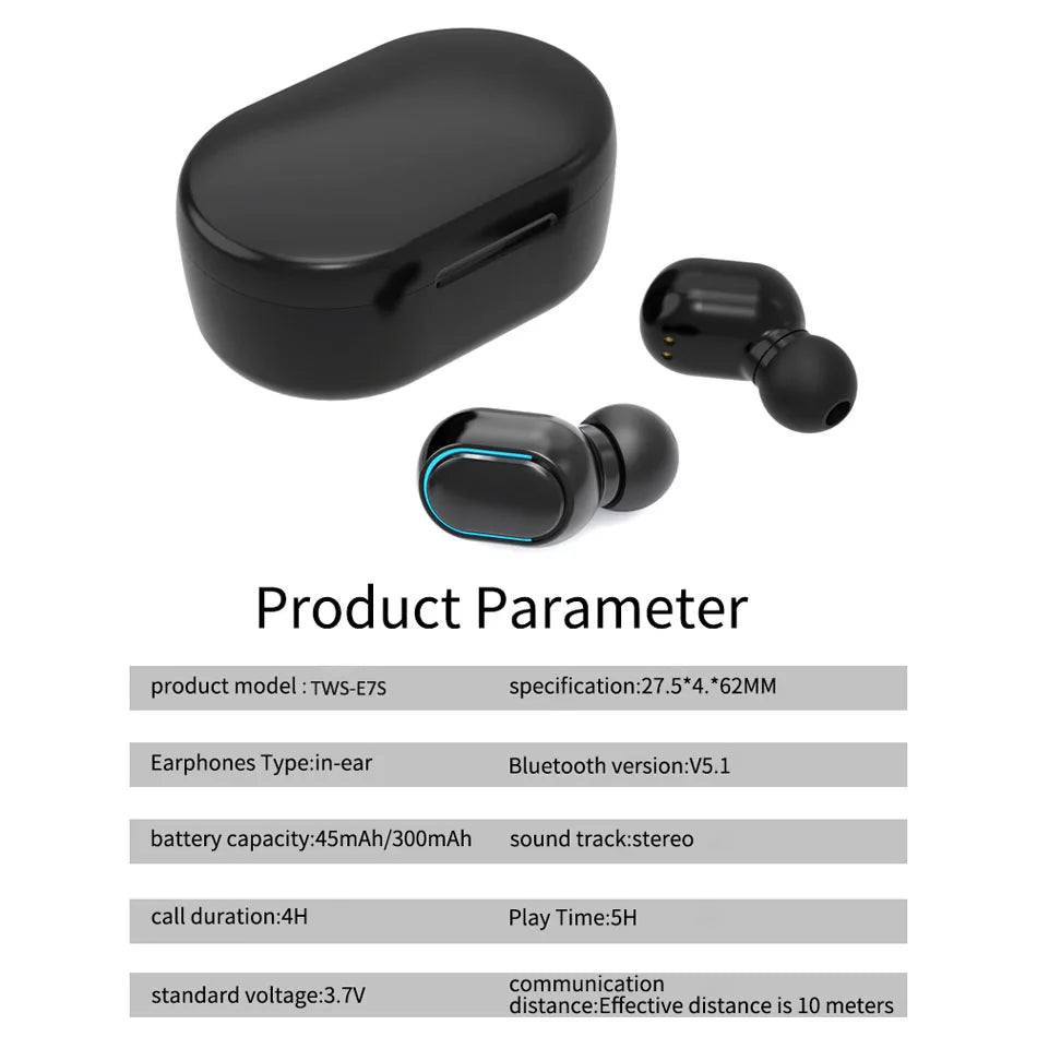 KTX-328787 Wireless Bluetooth 5.0 Sports Earbuds with Magnetic Suction and Enhanced Bass
