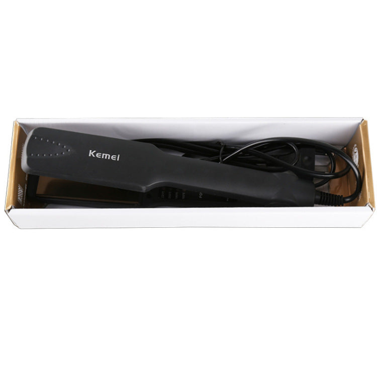 KTX-844435 Electric Hair Straightener with Inner Buckle for Wet and Dry Hair, 220°C Max Temperature, Wireless Charging