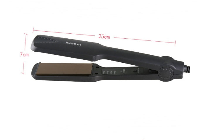 KTX-844435 Electric Hair Straightener with Inner Buckle for Wet and Dry Hair, 220°C Max Temperature, Wireless Charging