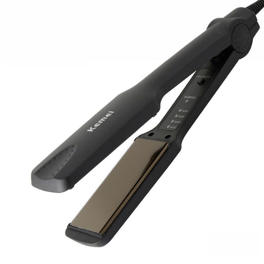 KTX-844435 Electric Hair Straightener with Inner Buckle for Wet and Dry Hair, 220°C Max Temperature, Wireless Charging
