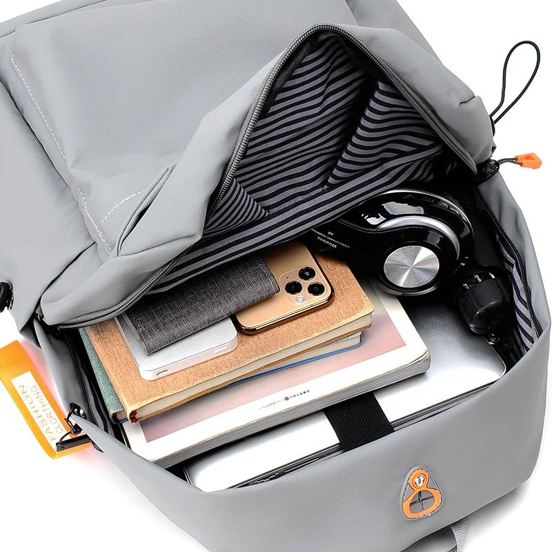 KTX-603347 Stylish Large Capacity Waterproof Laptop Backpack for Casual Business and College Use