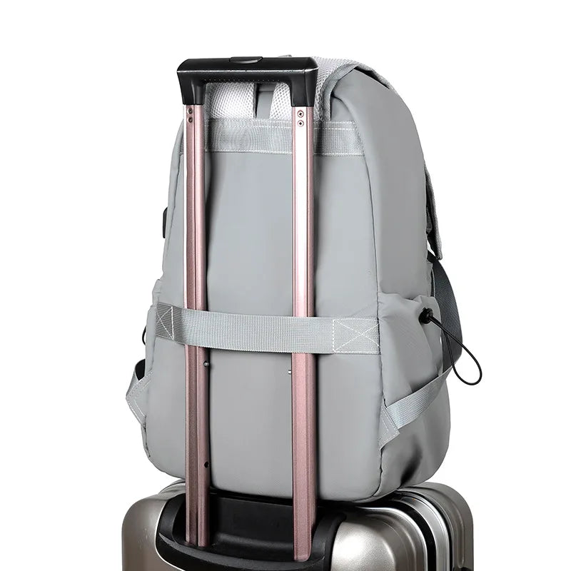 KTX-603347 Stylish Large Capacity Waterproof Laptop Backpack for Casual Business and College Use