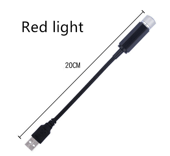KTX-667347 USB LED Star Light for Car Roof, Purple, Compatible with GM Models