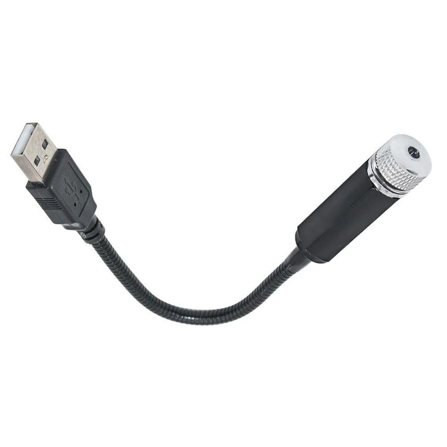 KTX-667347 USB LED Star Light for Car Roof, Purple, Compatible with GM Models